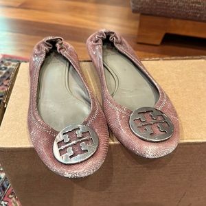 Tory Burch Brown Flats